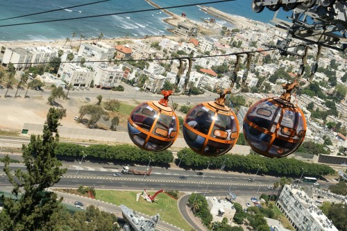 Haifa cable car, Israel