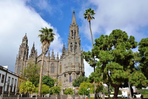 Cathedral, Arucas, Gran Canaria, Kanariøne, Canary Islands, Spain, Spania