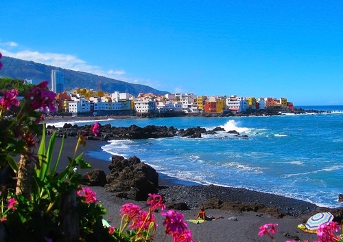 Puerto de la Cruz, Tenerife, Canary Islands, Kanariøne, Spania, Spain