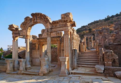 Efesos, nær Kusadasi, Tyrkia
