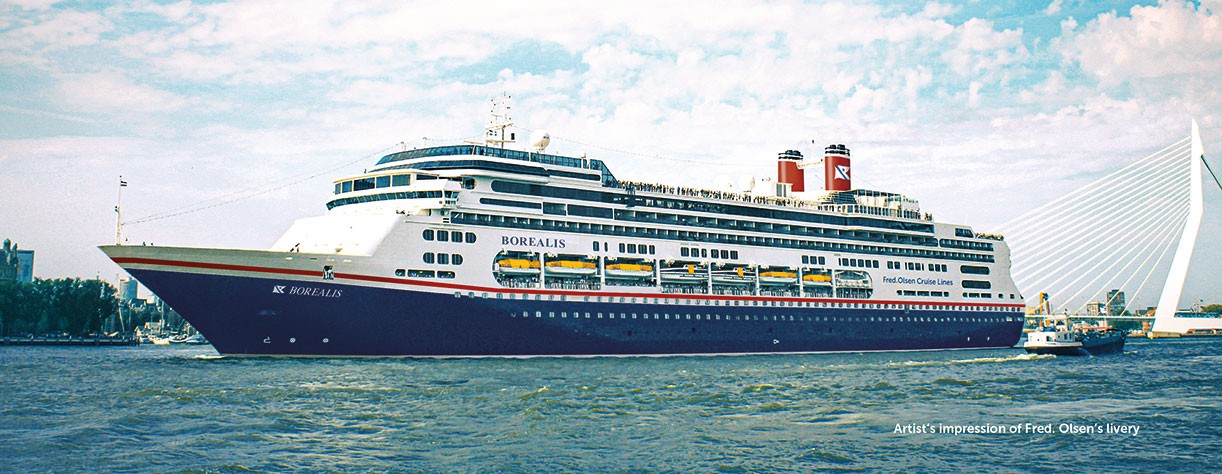 Banner Borealis Fred. Olsen Cruise Lines